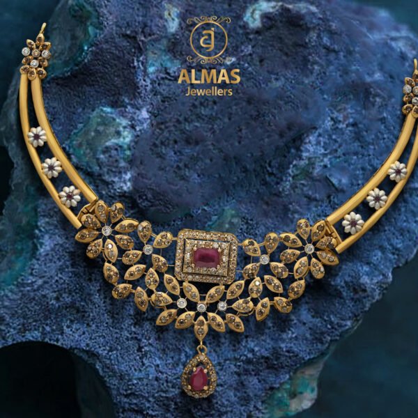 Explore elegant gold necklace designs for women, perfect for weddings, parties, or daily wear. Timeless beauty crafted with style and tradition in mind.